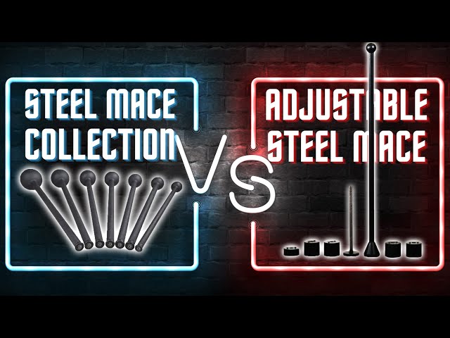 Adjustable Steel Maces